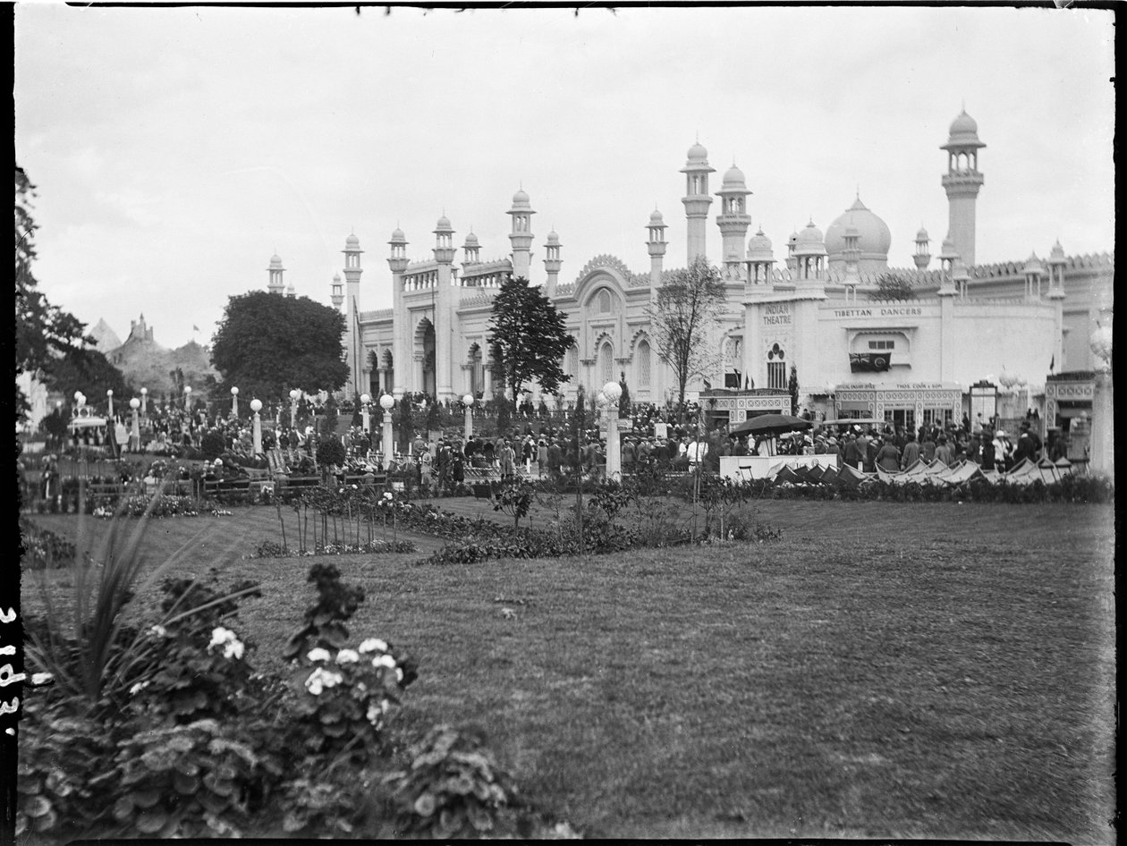 Wembley Park, Wembley Park, Brent, Stor-London, 24.07.1924 (s/hvitt-bilde) av Katherine Jean Macfee