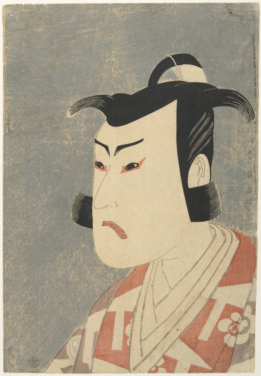 Band _ Hikosaburo _ Ii As Kudo _ Suketsune, 1794 av Katsukawa Shun
