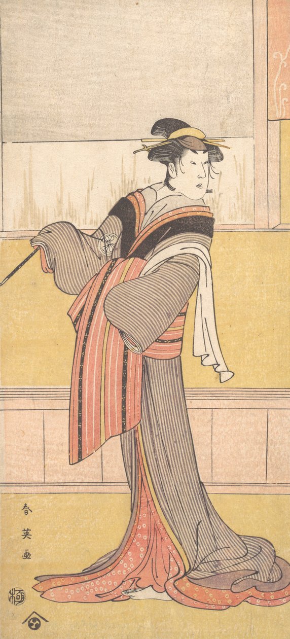 Segawa Chrysanthemum Woman Bra, ikke sant? 1791. av Katsukawa Shun