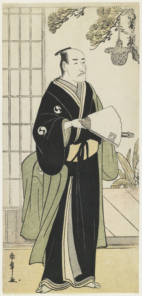 Danjuro V As Yuranosuke av Katsukawa Shunsho
