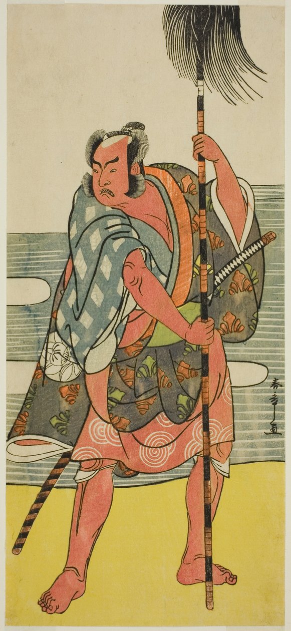 Ichimura Uzaemon Ichimura Doctor X Som tee guy Matahei tee Pay Once upon a time Man Snows modell, utført med tee Ichimura tee , 1781 av Katsukawa Shunsho