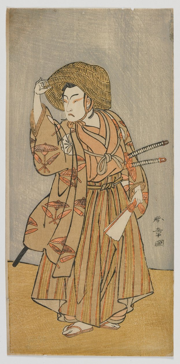 Tea Ac and r Matsumoto Gunpaku I V As Nagoya Yamazaburo, Edo Perio d av Katsukawa Shunsho