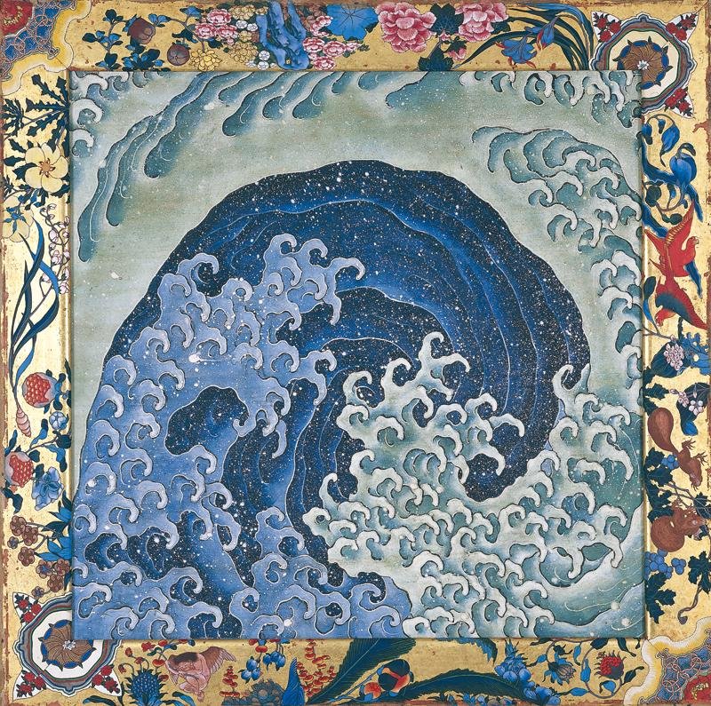 Feminin bølge av Katsushika Hokusai
