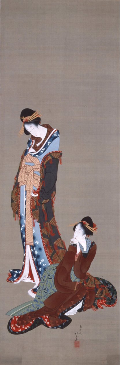 TO SKJØNNHETER av Katsushika Hokusai