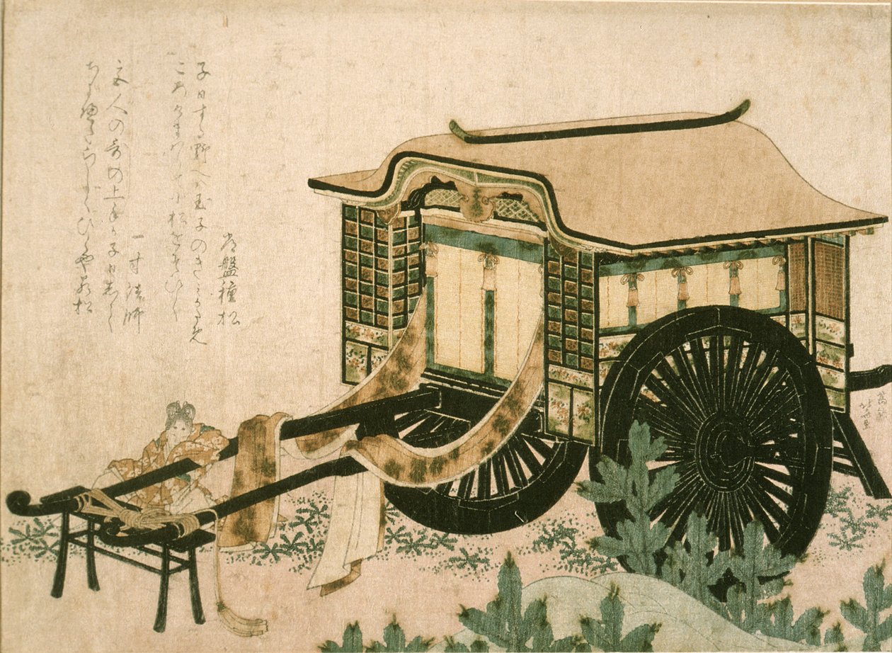Hovedsvognen av Katsushika Hokusai