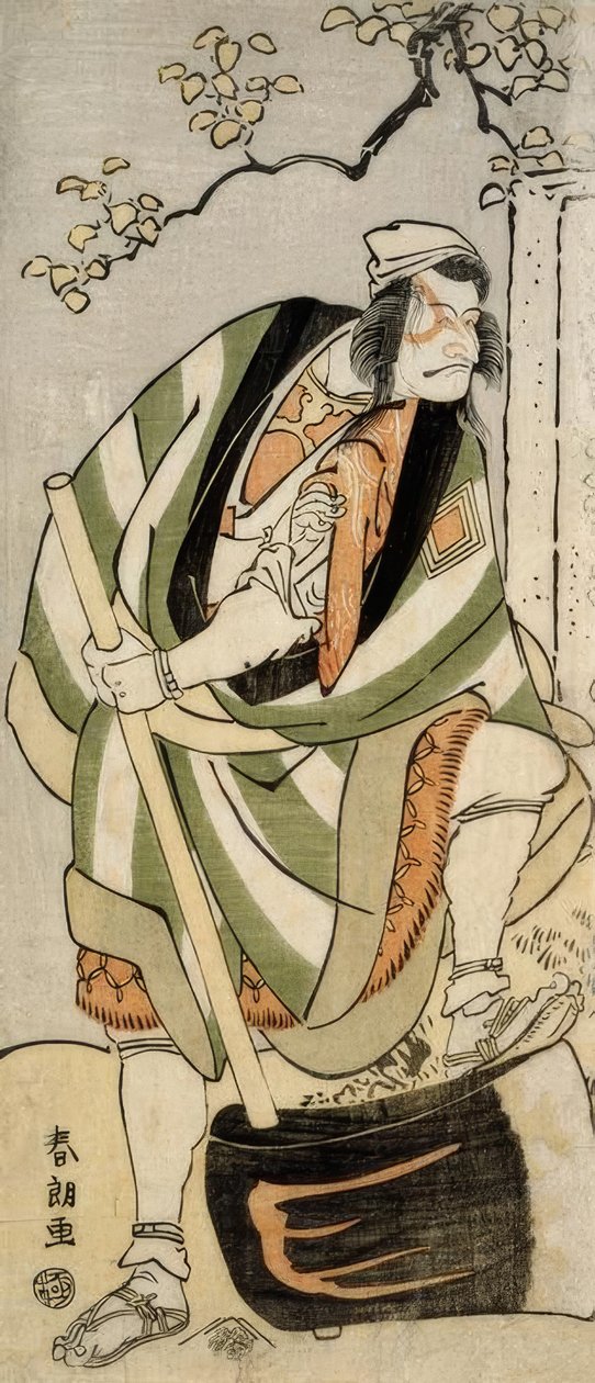 Skuespilleren Sakata Hangoro III av Katsushika Hokusai