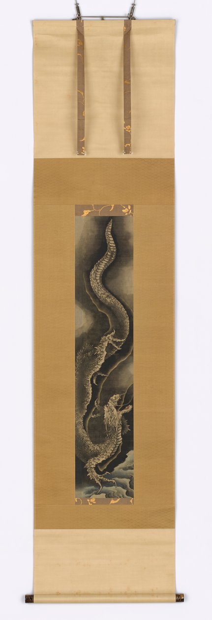 Nedstigende drage, slutten av 1700-begynnelsen av 1800-tallet. av Katsushika Hokusai