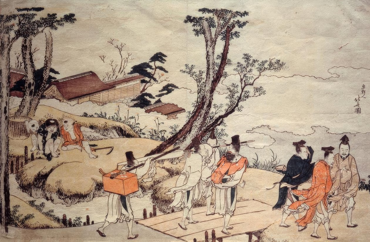 De 36 dikterne av Katsushika Hokusai
