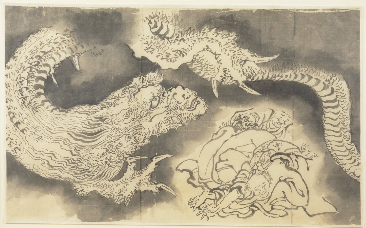 Drage av Katsushika Hokusai
