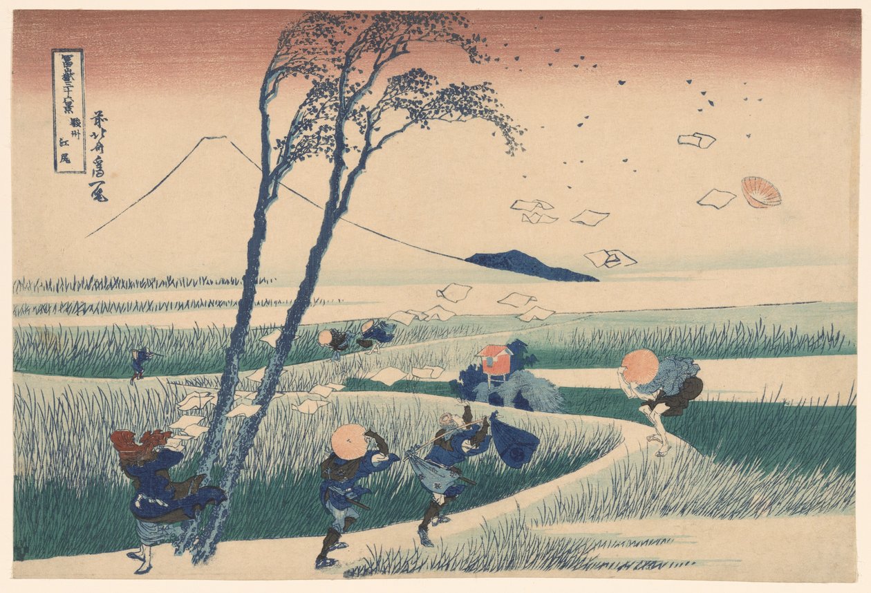 Kazuo Ejiri P Lovinse (Ejiri Sake), fra Teseries ``Tierty x Views Of Mount Fuji (Fugaku Usaju Rokukei)