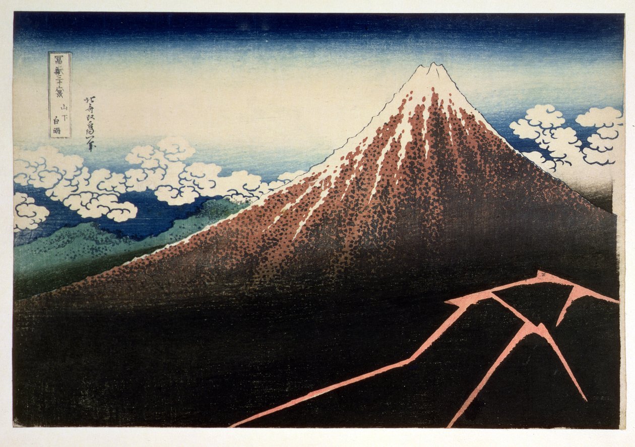 Fuji above the Lightning