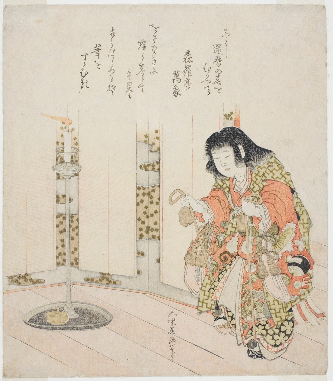Horse Shells (Umagai), fra serien "A Selection of Horses (Uma-zukushi)" av Katsushika Hokusai