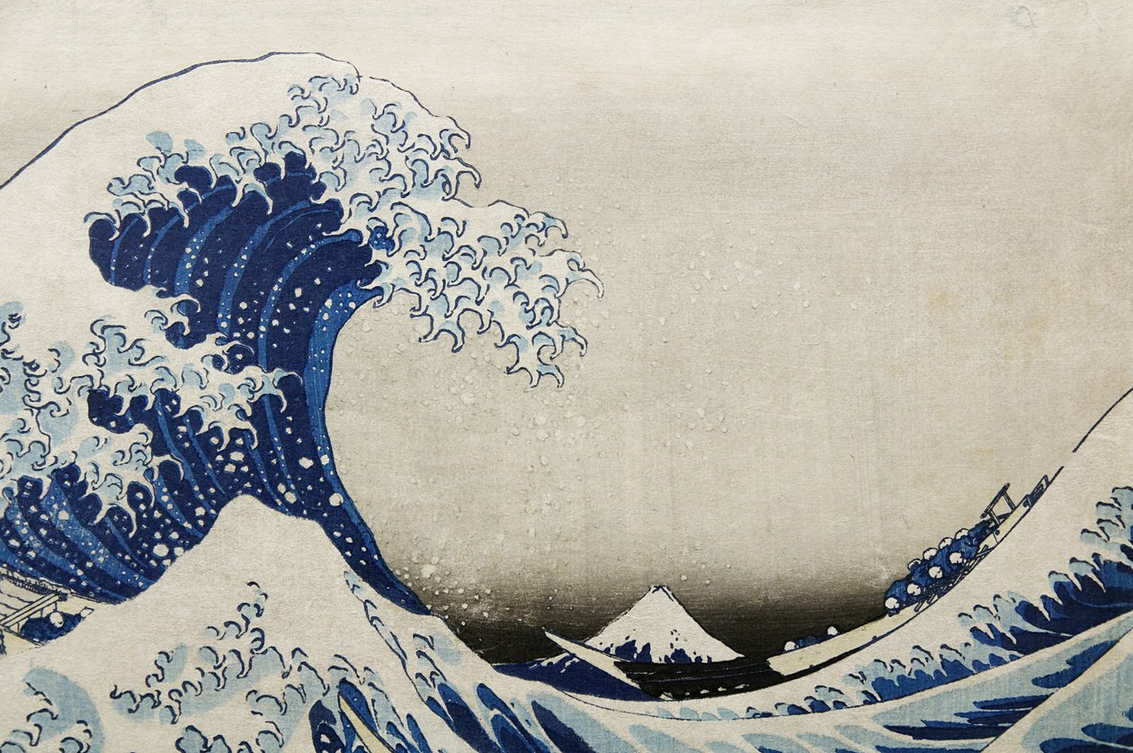 Den store bølgen utenfor Kanagawa av Katsushika Hokusai