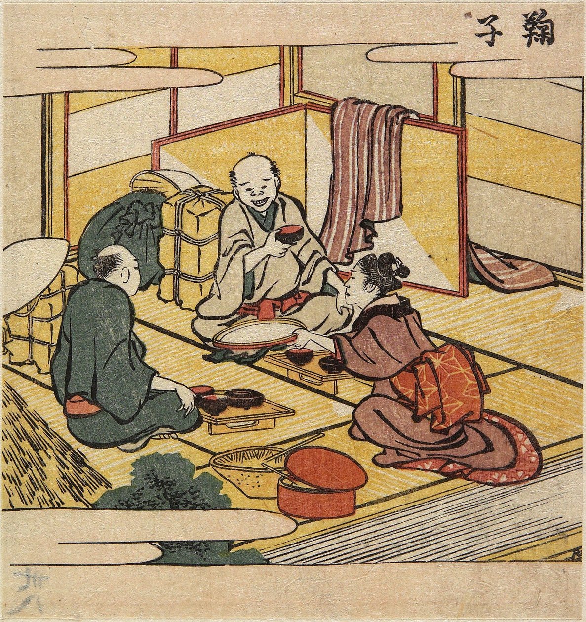 Mariko, c. 1804 av Katsushika Hokusai