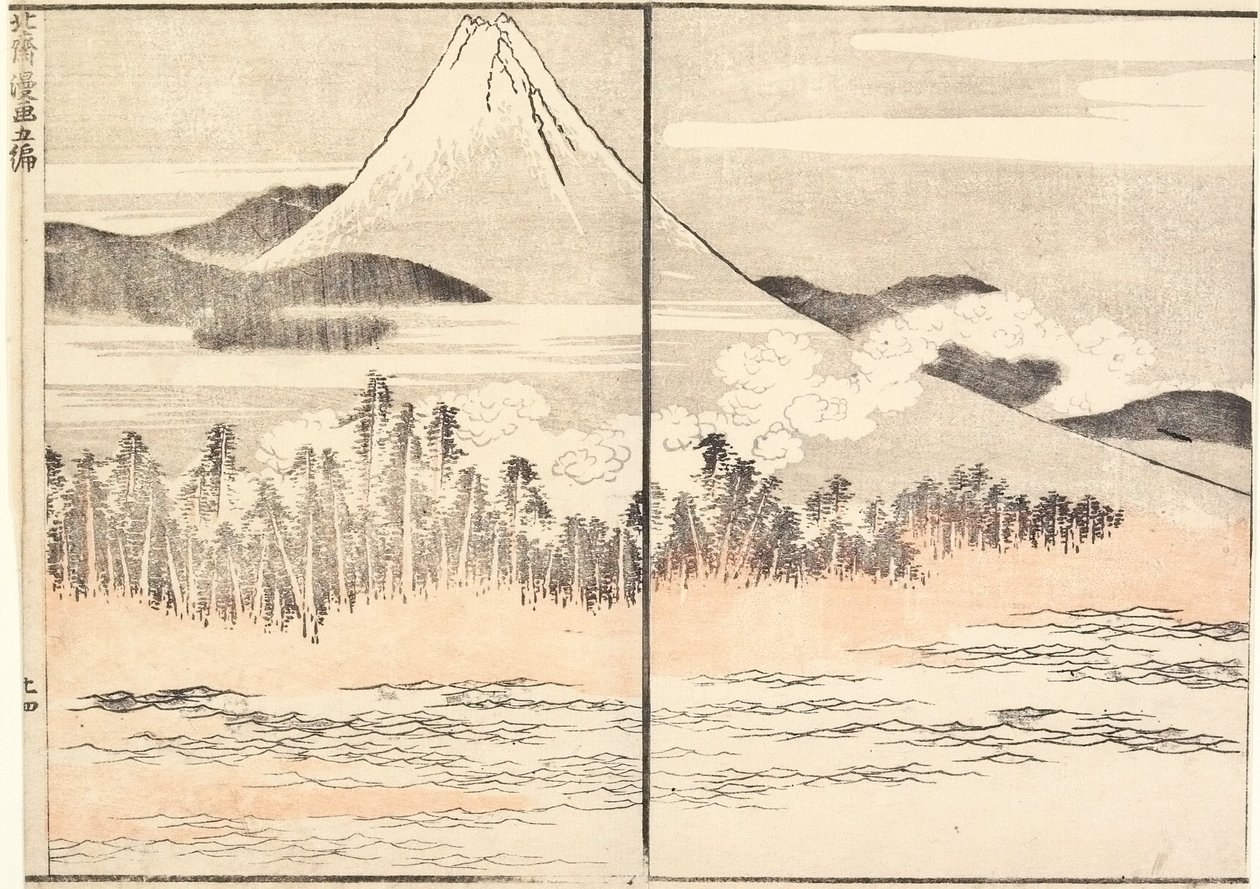 Fuji-fjellet av Katsushika Hokusai