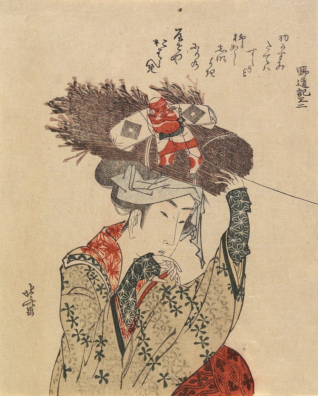 Ohra-Me, 1797-1819 av Katsushika Hokusai