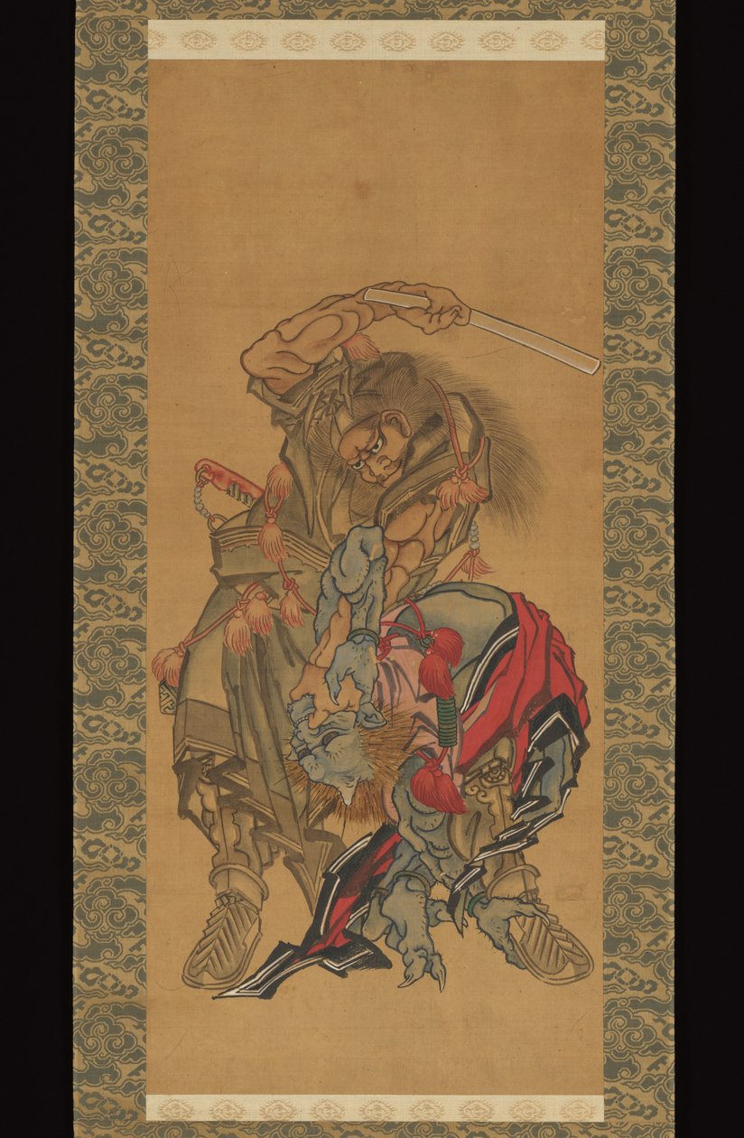 Shōki, demonbekjemperen av Katsushika Hokusai