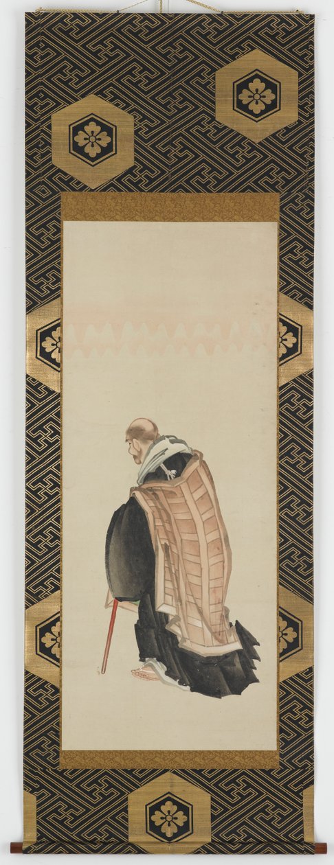 Six Immortals of Poetry: Kisen Hoshi, Edo-perioden, ca. 1806-1808. av Katsushika Hokusai