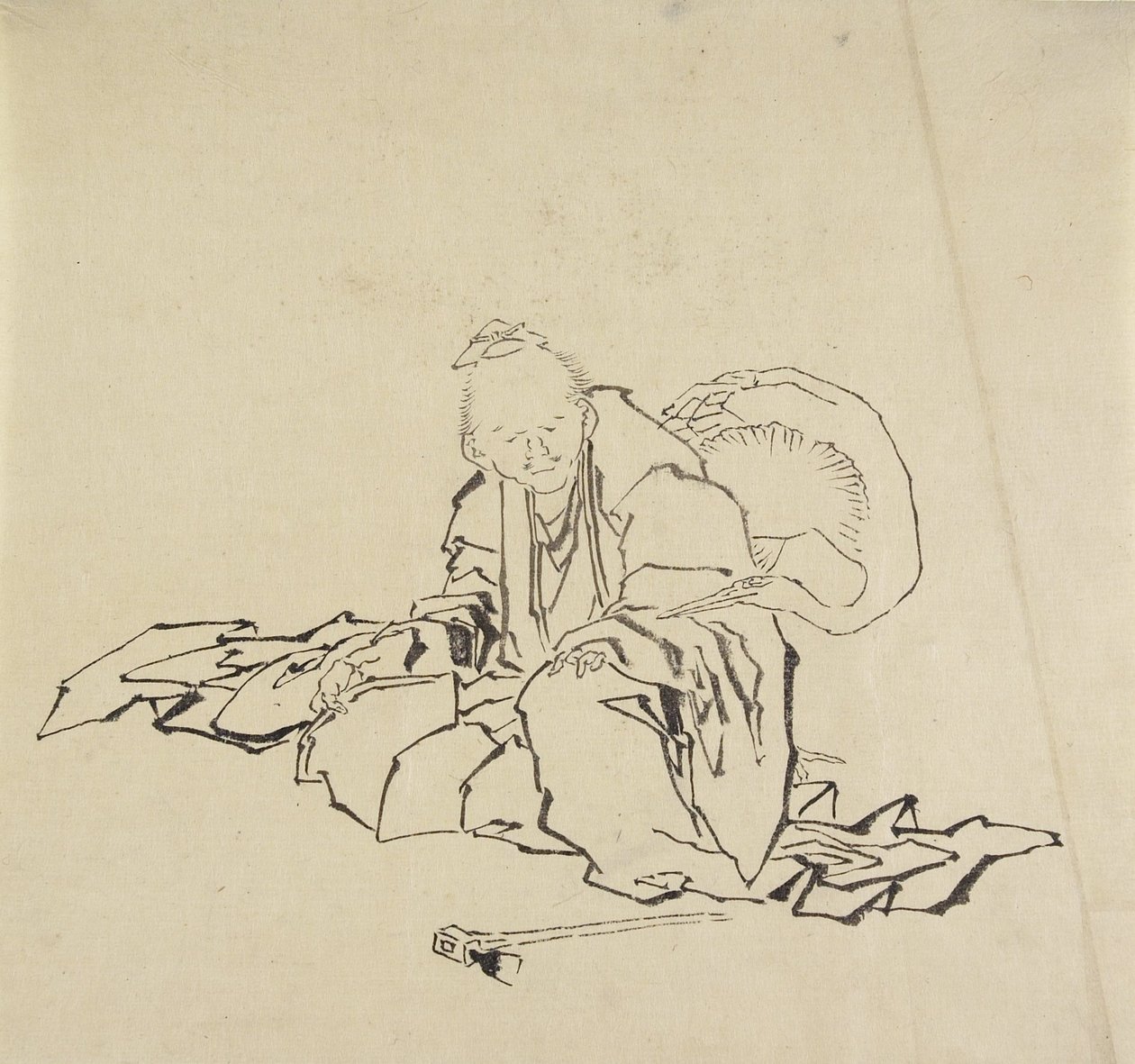 Håndverkeren fra Hida av Katsushika Hokusai