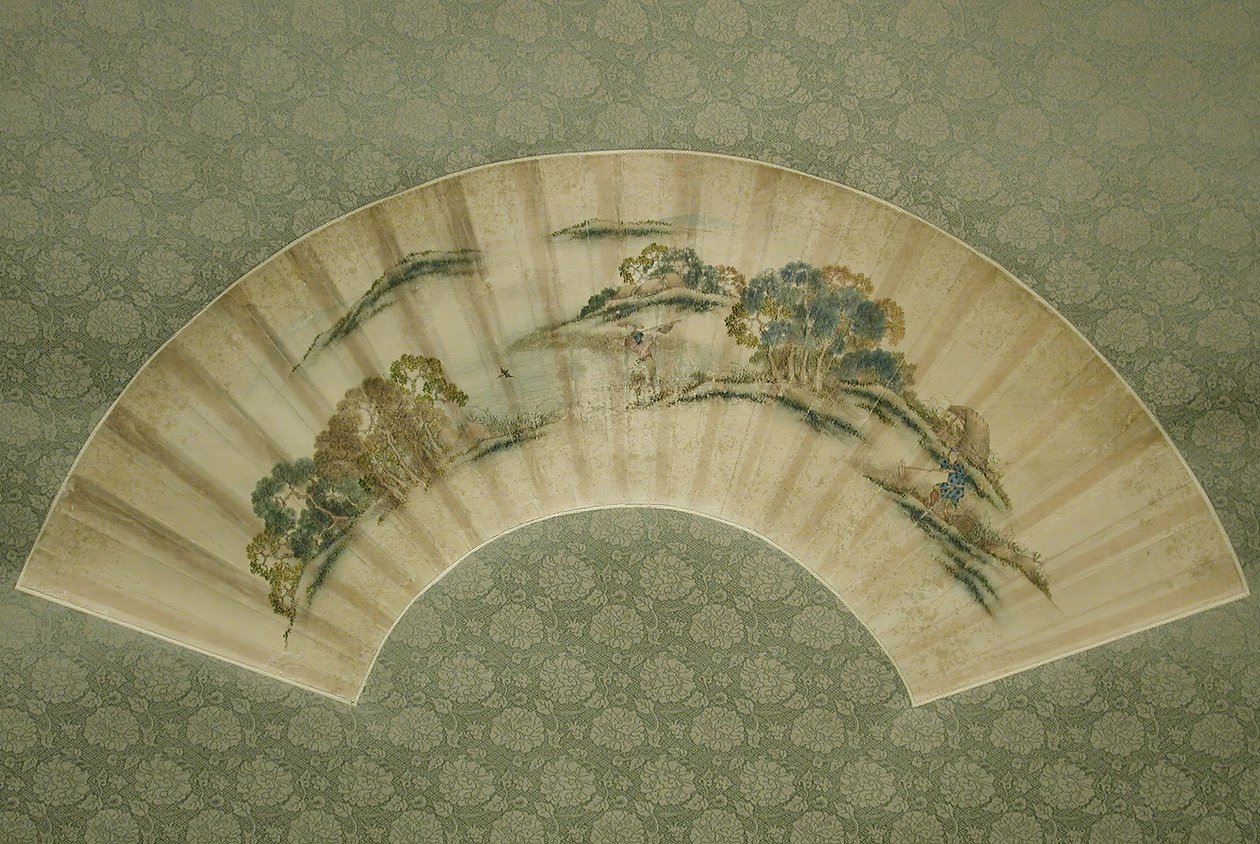 Våroppdrettsscene. av Katsushika Isai