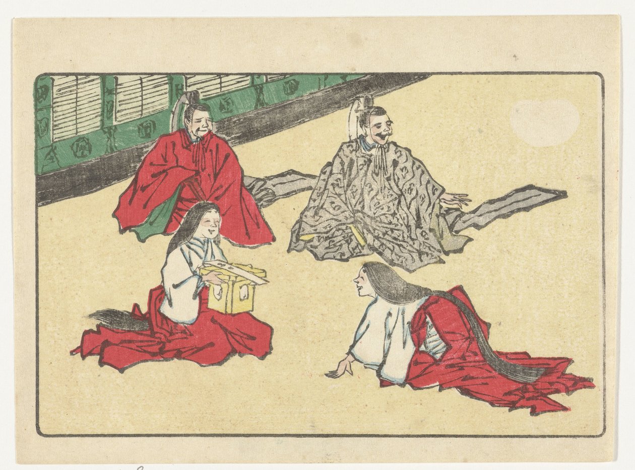 hoffmenn The Big Tail (serietittel) av Kawanabe Kyosai