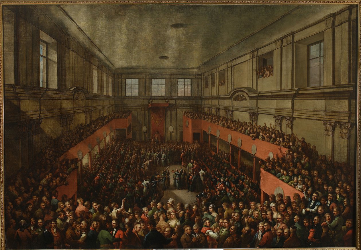 Constitution polonaise du 3 mai 1791 - Vedtakelsen av 3. mai grunnloven av Kazimierz Wojniakowski