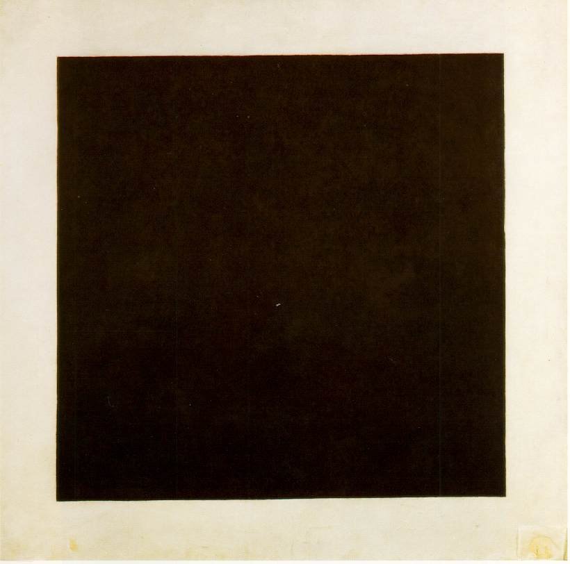 Svart firkant av Kazimir Severinovich Malevich