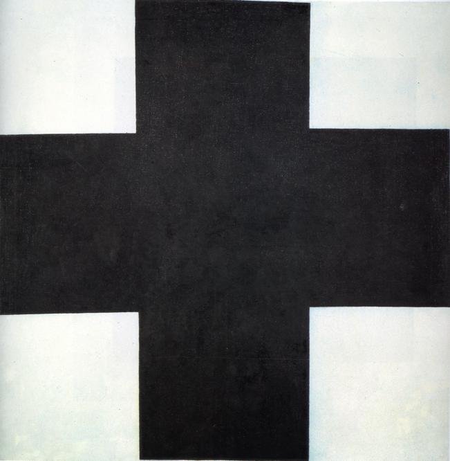Svarte kors av Kazimir Severinovich Malevich