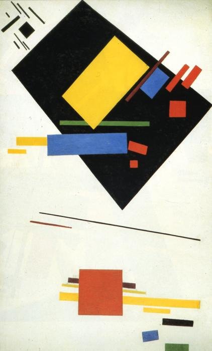 Suprematisme av Kazimir Severinovich Malevich