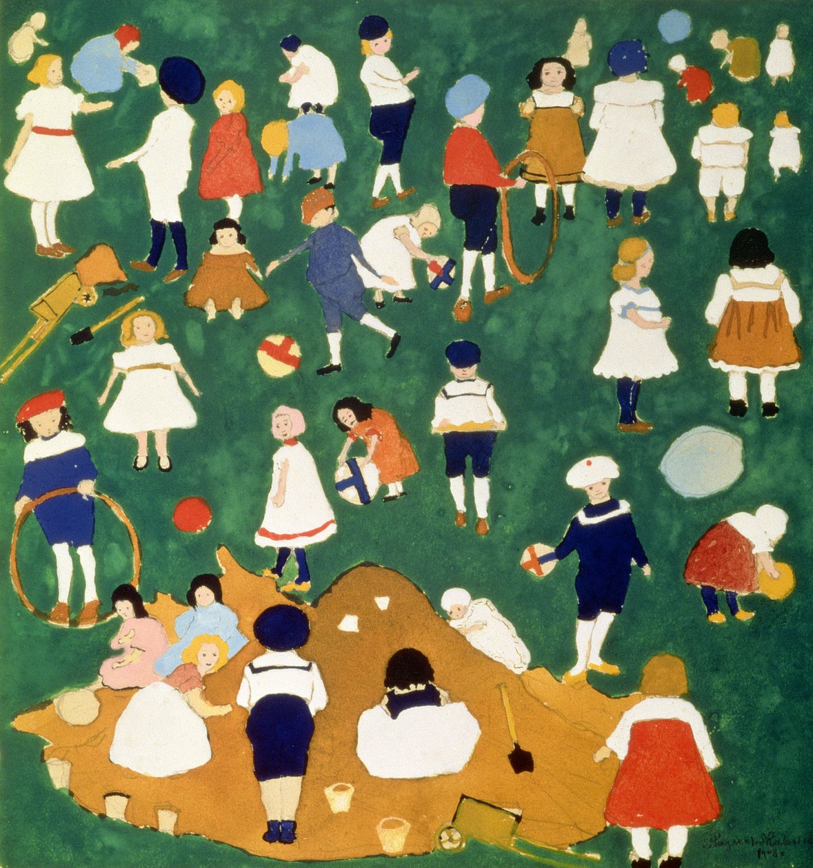 Barn, 1908 av Kazimir Severinovich Malevich
