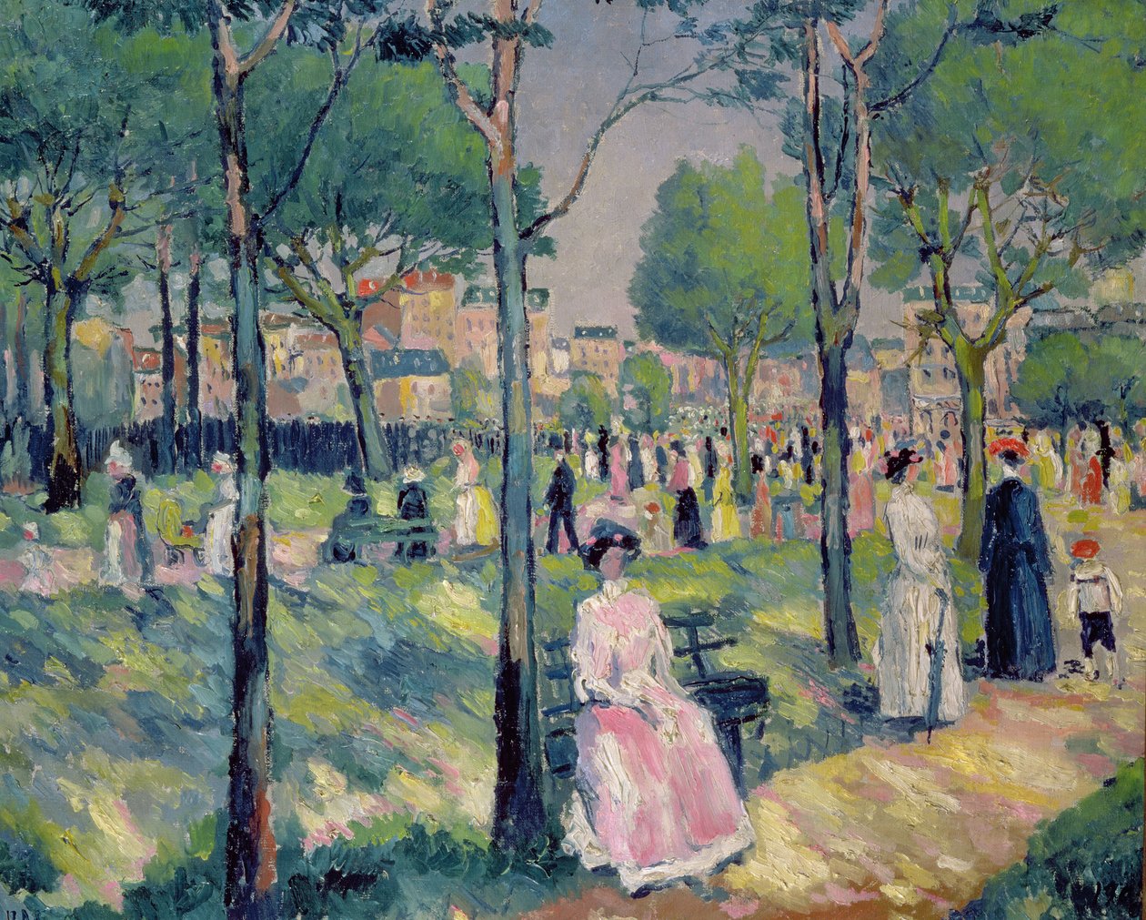 På avenyen, 1903 av Kazimir Severinovich Malevich