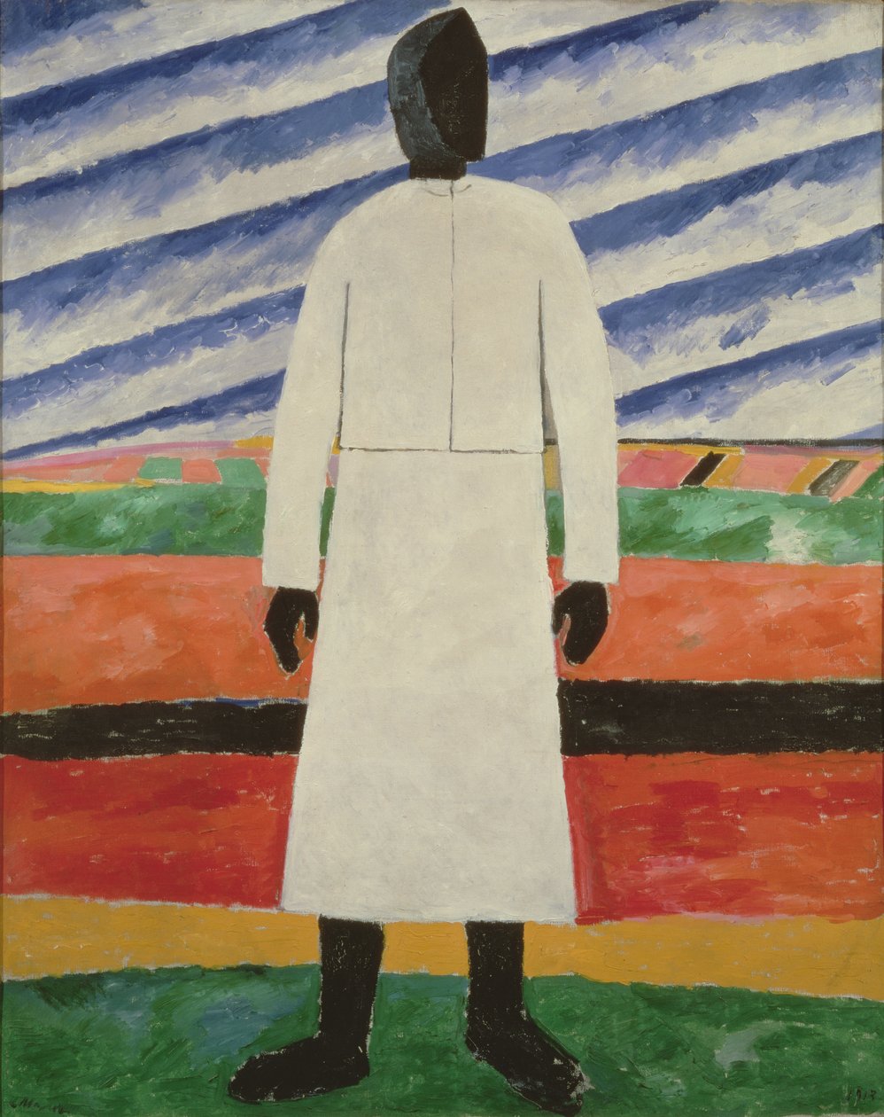 Bondekvinne, 1928-32 av Kazimir Severinovich Malevich