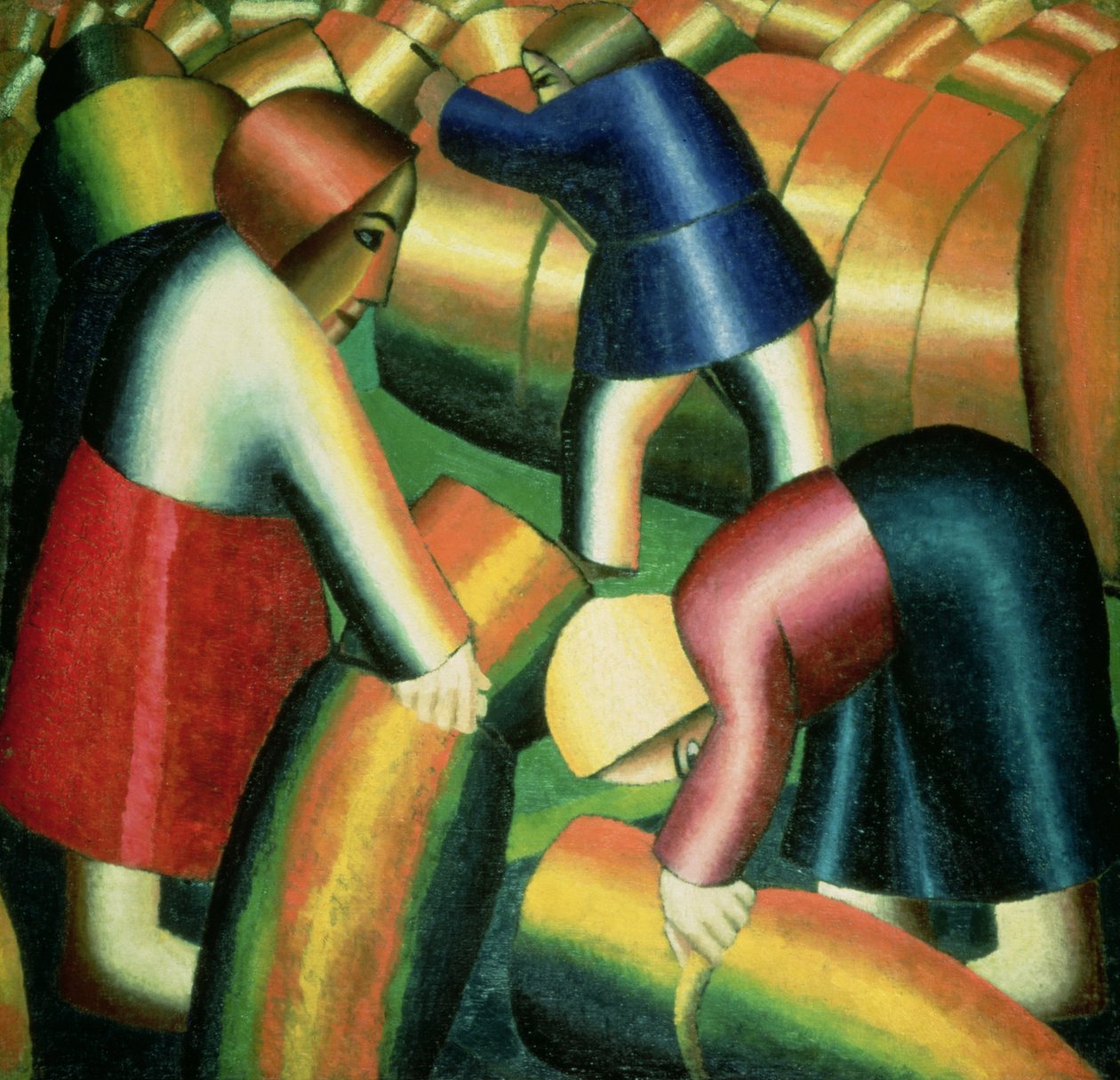 Tar i Rye, 1912 av Kazimir Severinovich Malevich