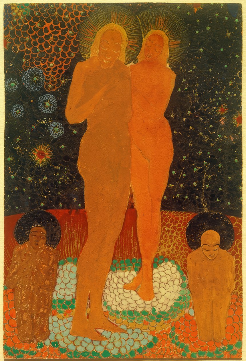 Adam og Eva av Kazimir Severinovich Malevich