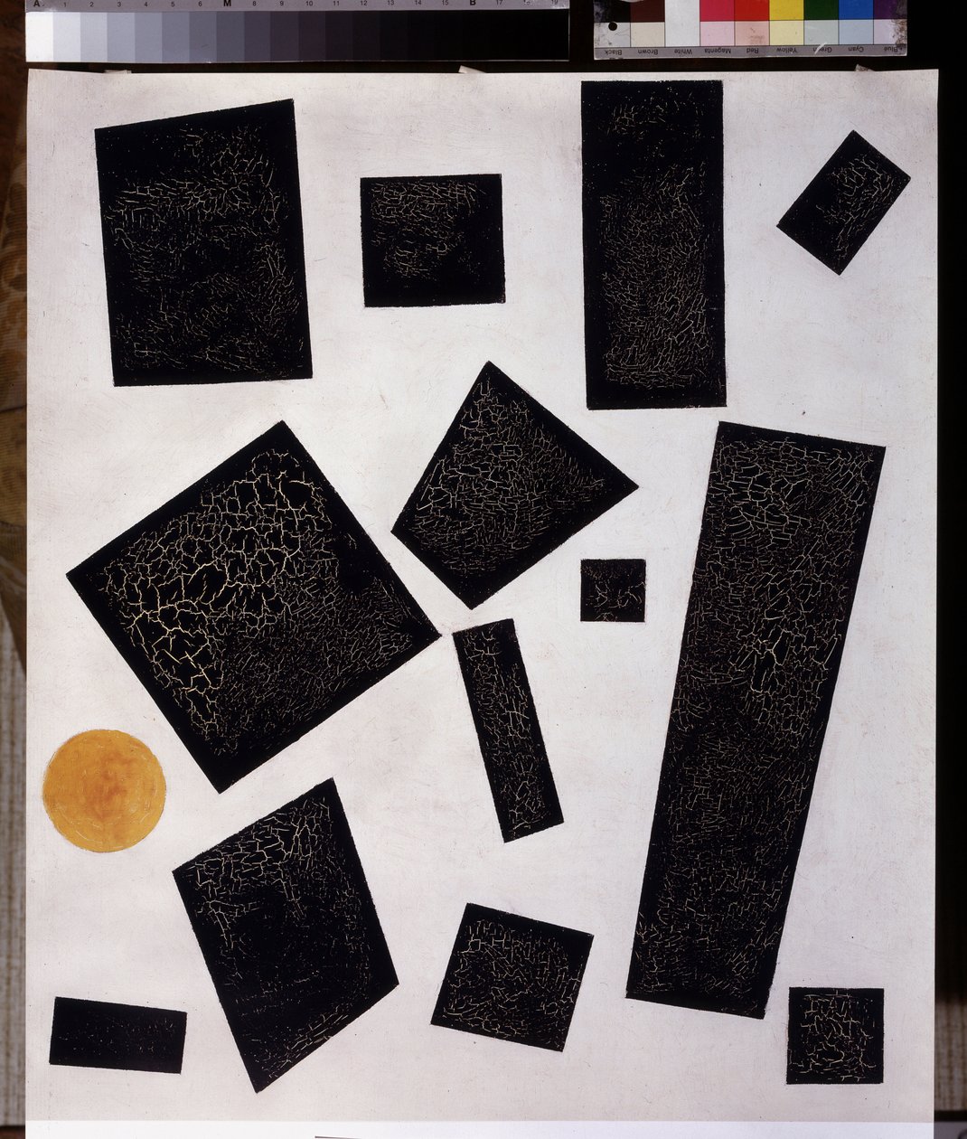 Sammensetning av suprematisme. 1915 (olje på lerret) av Kazimir Severinovich Malevich