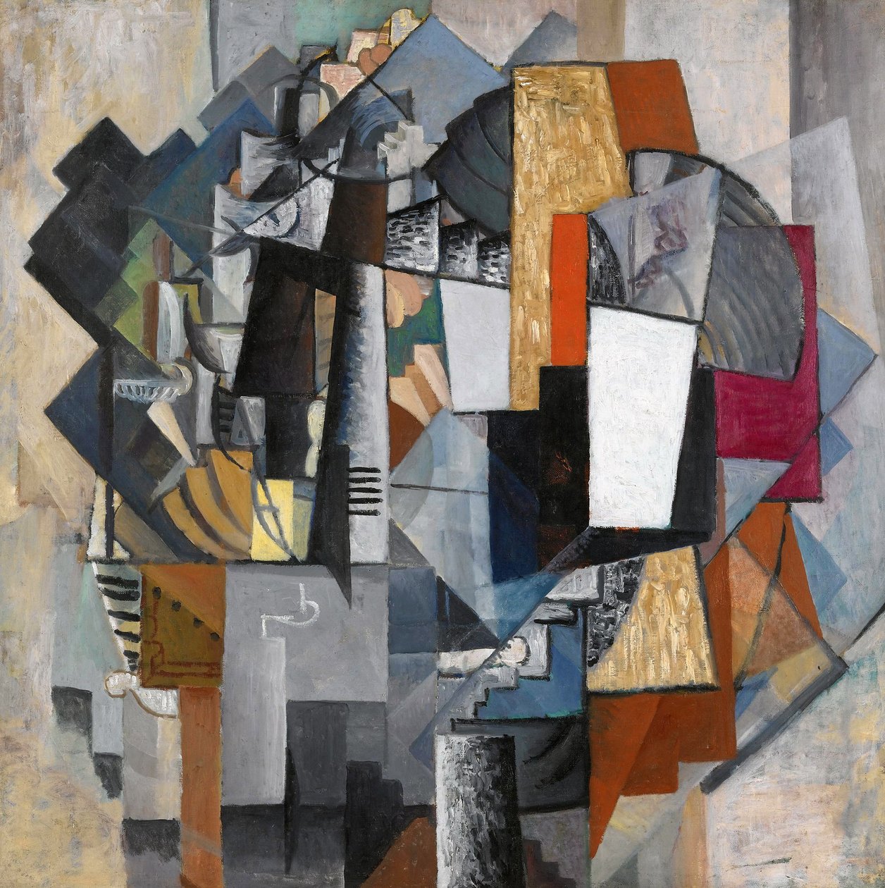 Skrivebord og rom av Kazimir Severinovich Malevich