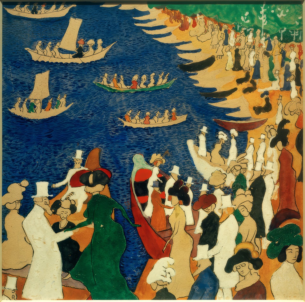 Spaserselskap av Kazimir Severinovich Malevich