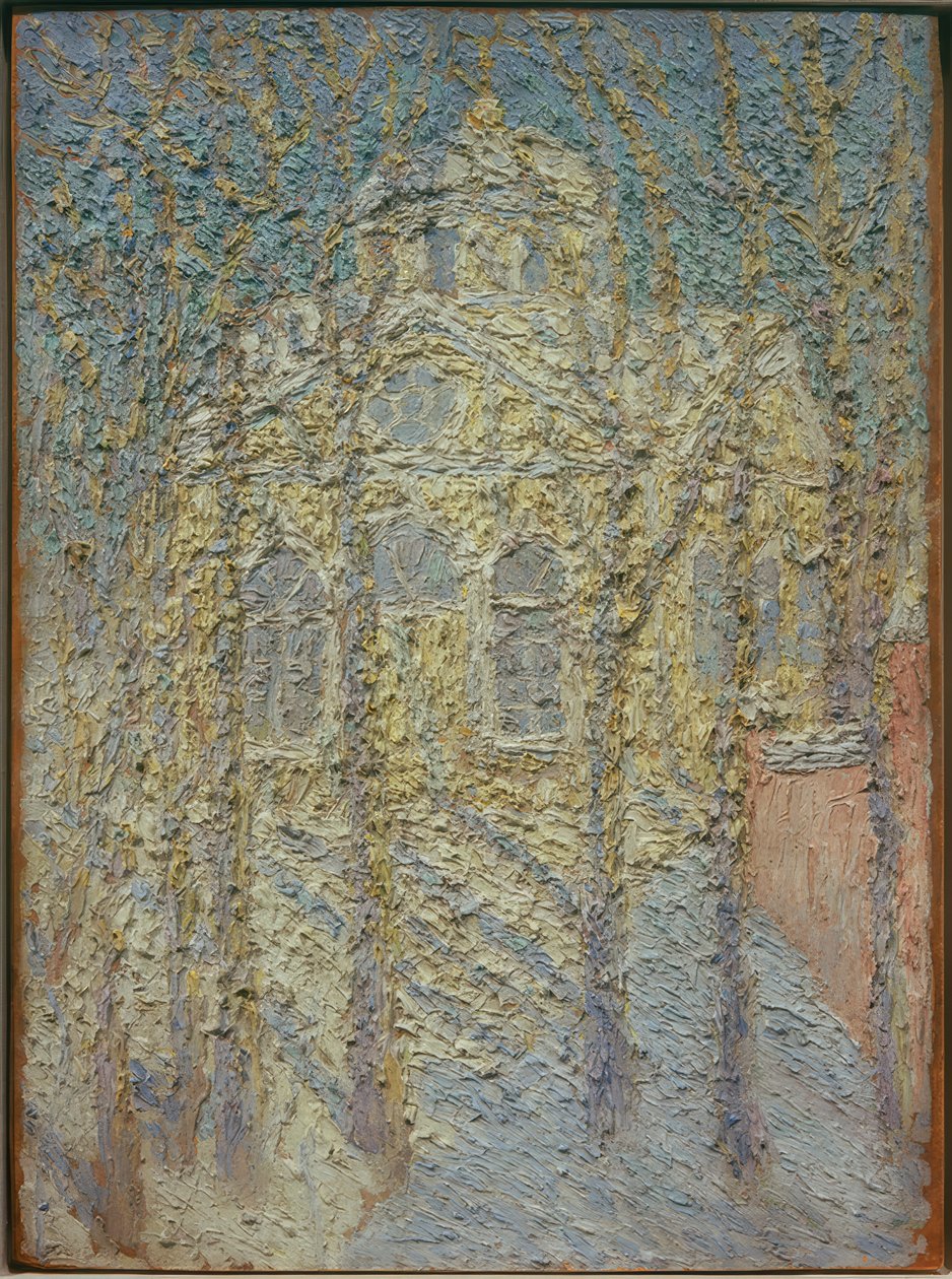 Kirke, rundt 1906 av Kazimir Severinovich Malevich