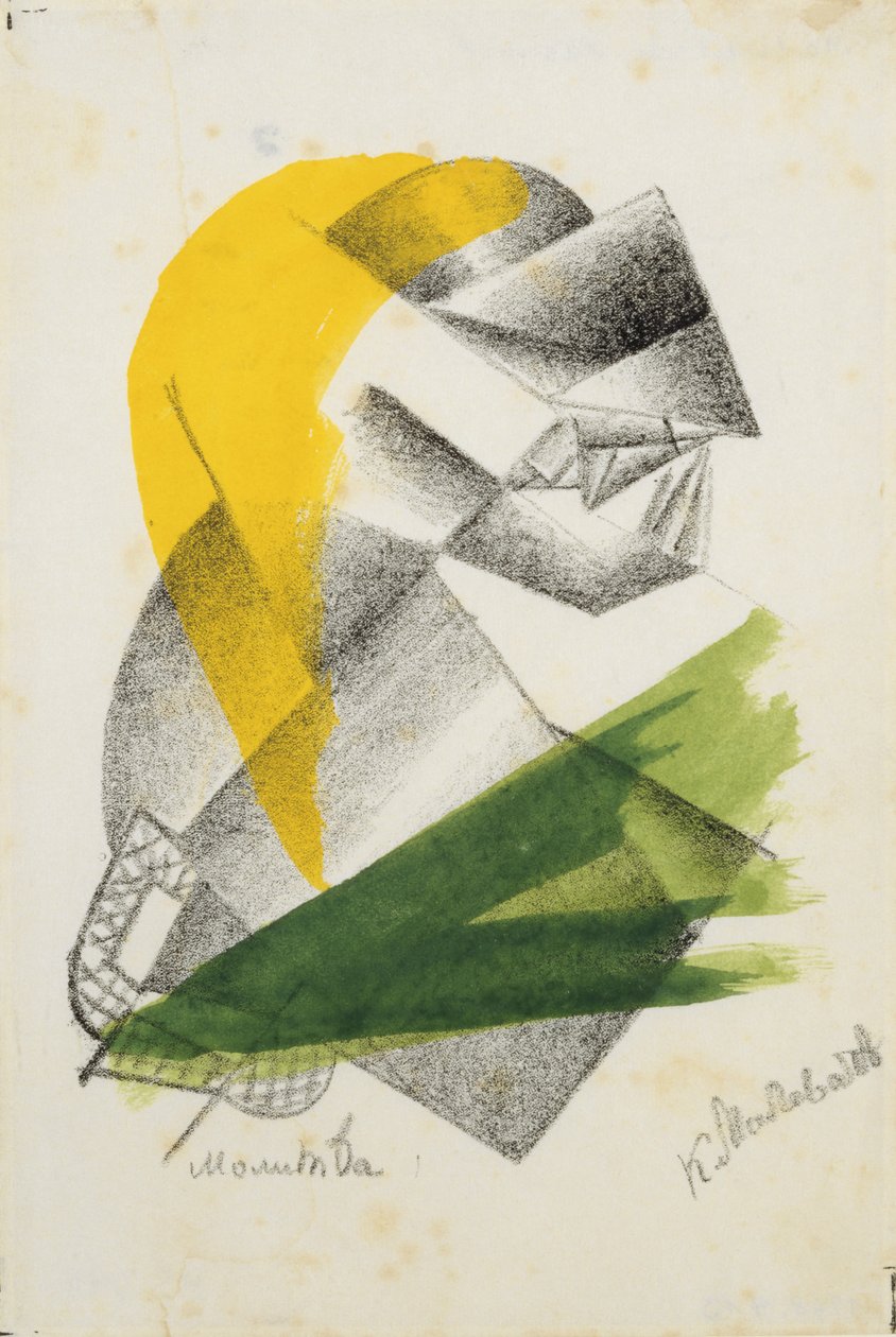 Bønn II, ca. 1913 av Kazimir Severinovich Malevich
