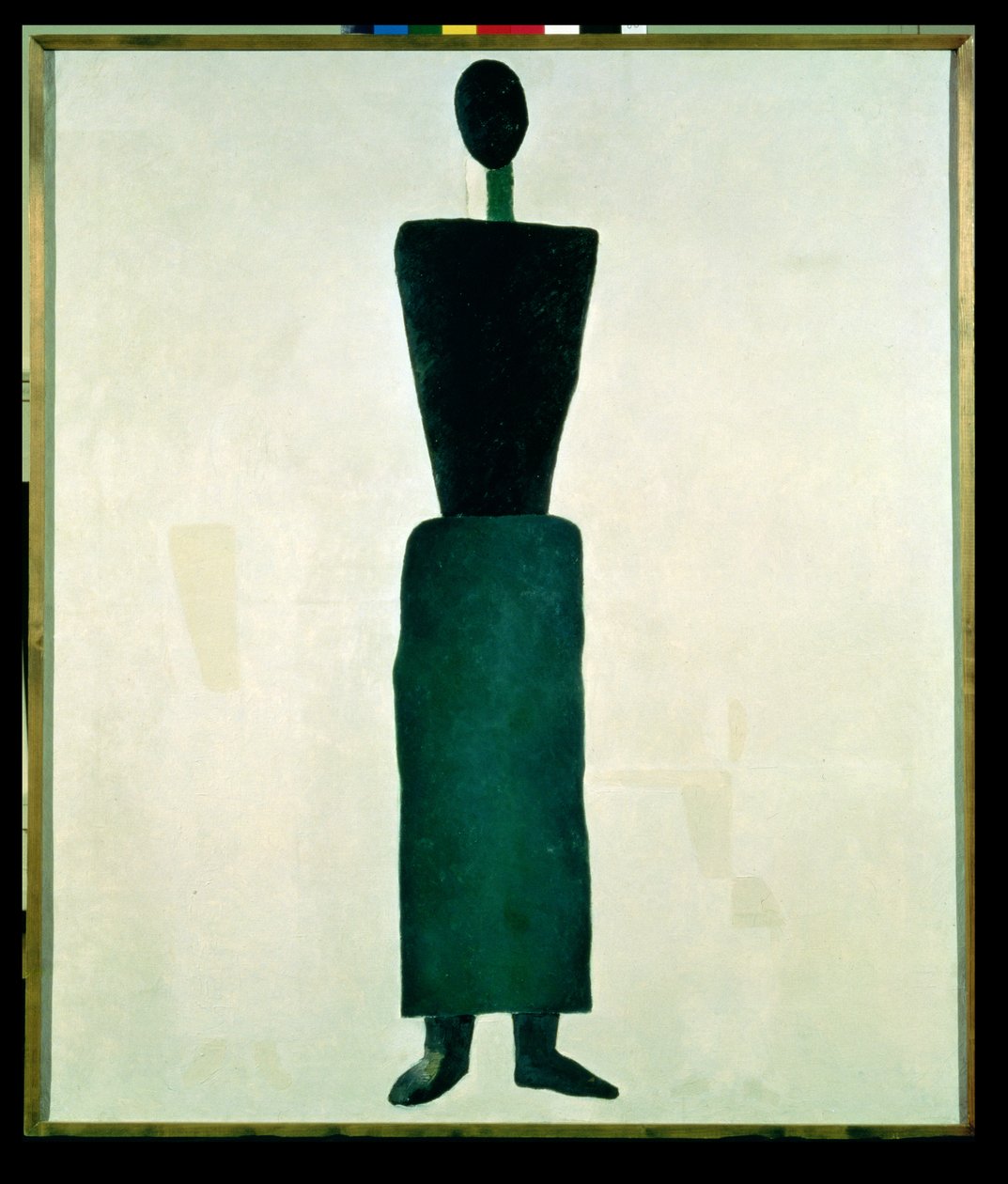 Suprematist kvinnelig figur, 1928-32 av Kazimir Severinovich Malevich
