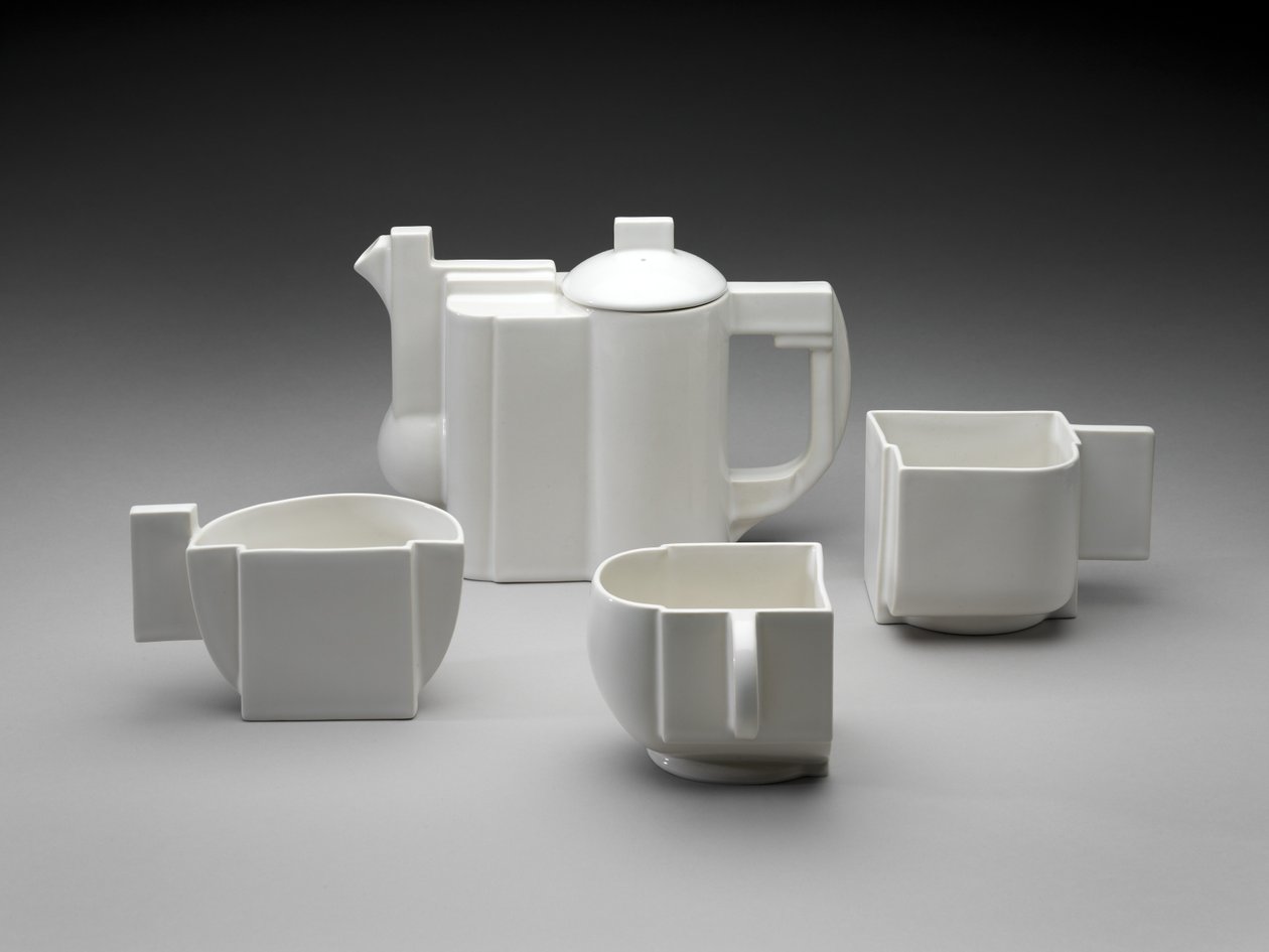 Suprematist Tea Service av Kazimir Severinovich Malevich