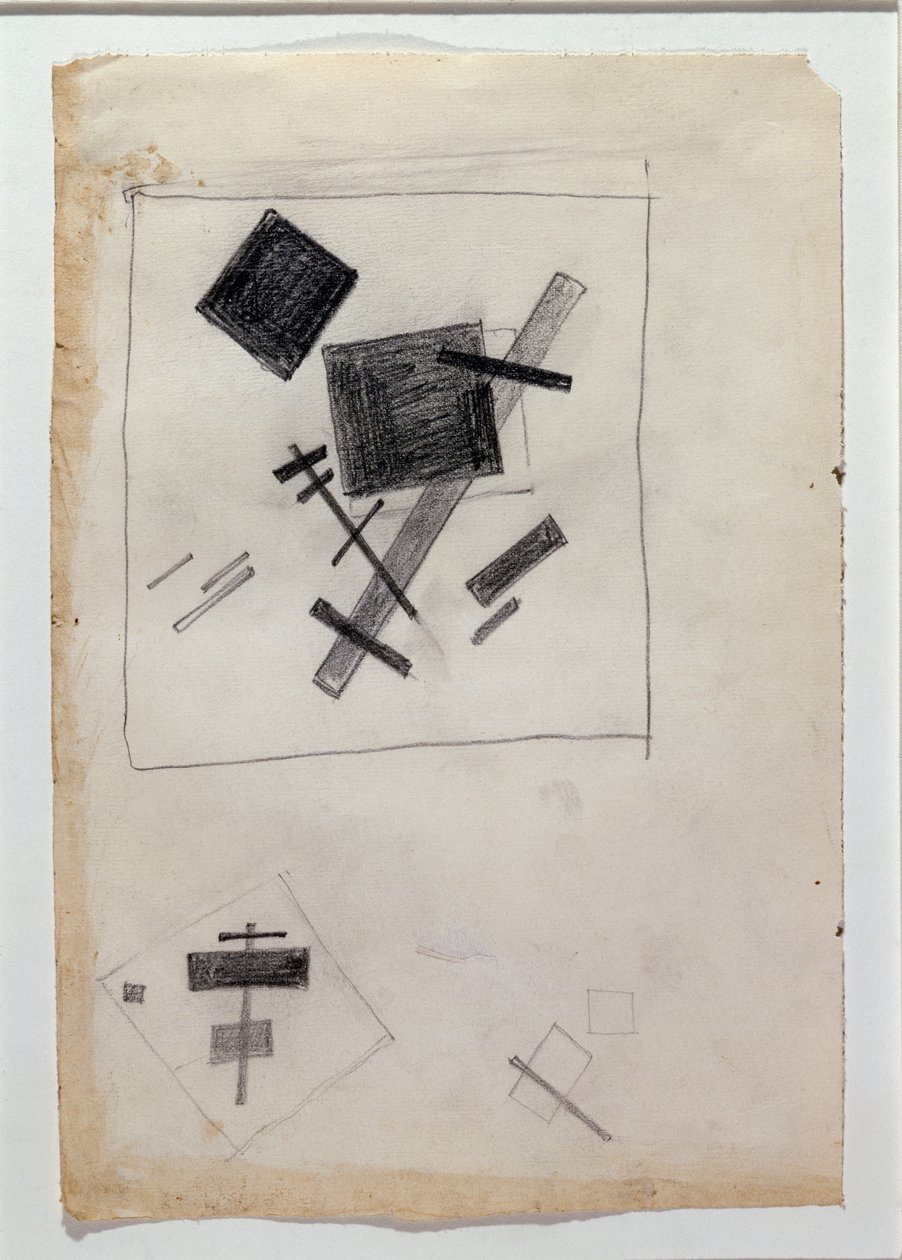 Suprematistisk komposisjon (Tegning av Kazimir Severinovich Malevich