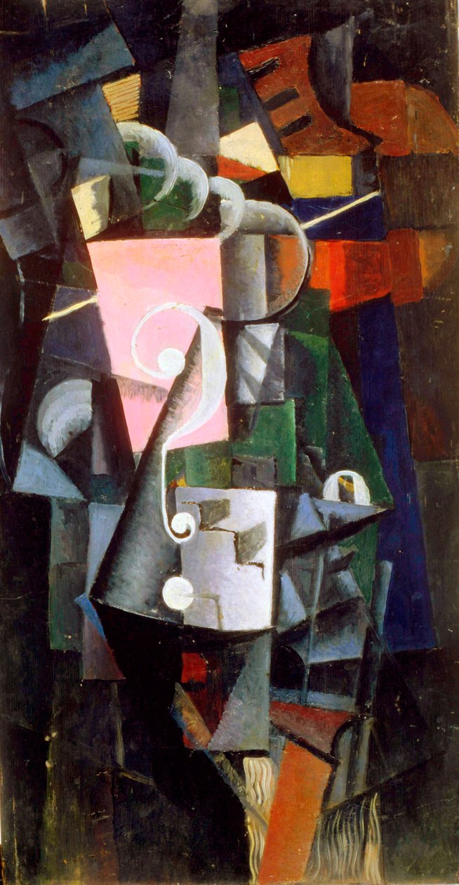 Toalettskrin, 1913. av Kazimir Severinovich Malevich