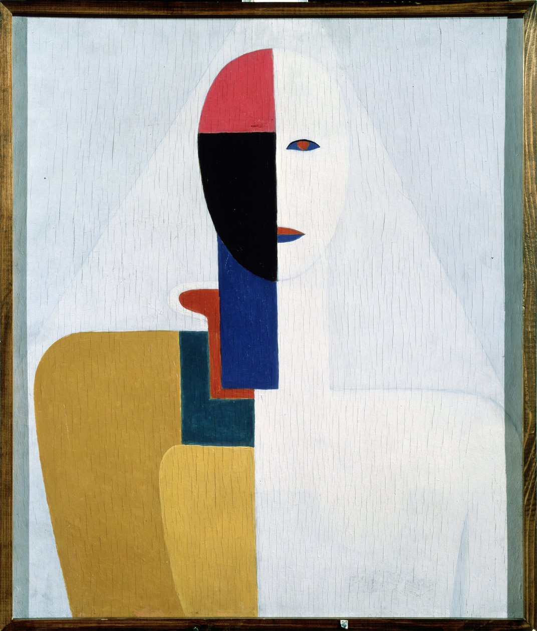 Torso de femme (En kvinnes overkropp). Maleri av Kasimir Severinovich Malevich (Malevich, Malevic) (1878-1935), olje på tre. Russisk kunst, 1900-tallet, avantgarde, suprematisme, konstruktivisme. Statens russiske museum, St. Petersburg. av Kazimir Severinovich Malevich
