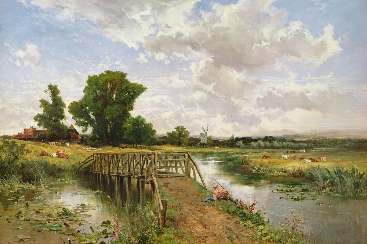 En sommerdag, 1800-tallet av Keeley Halswelle