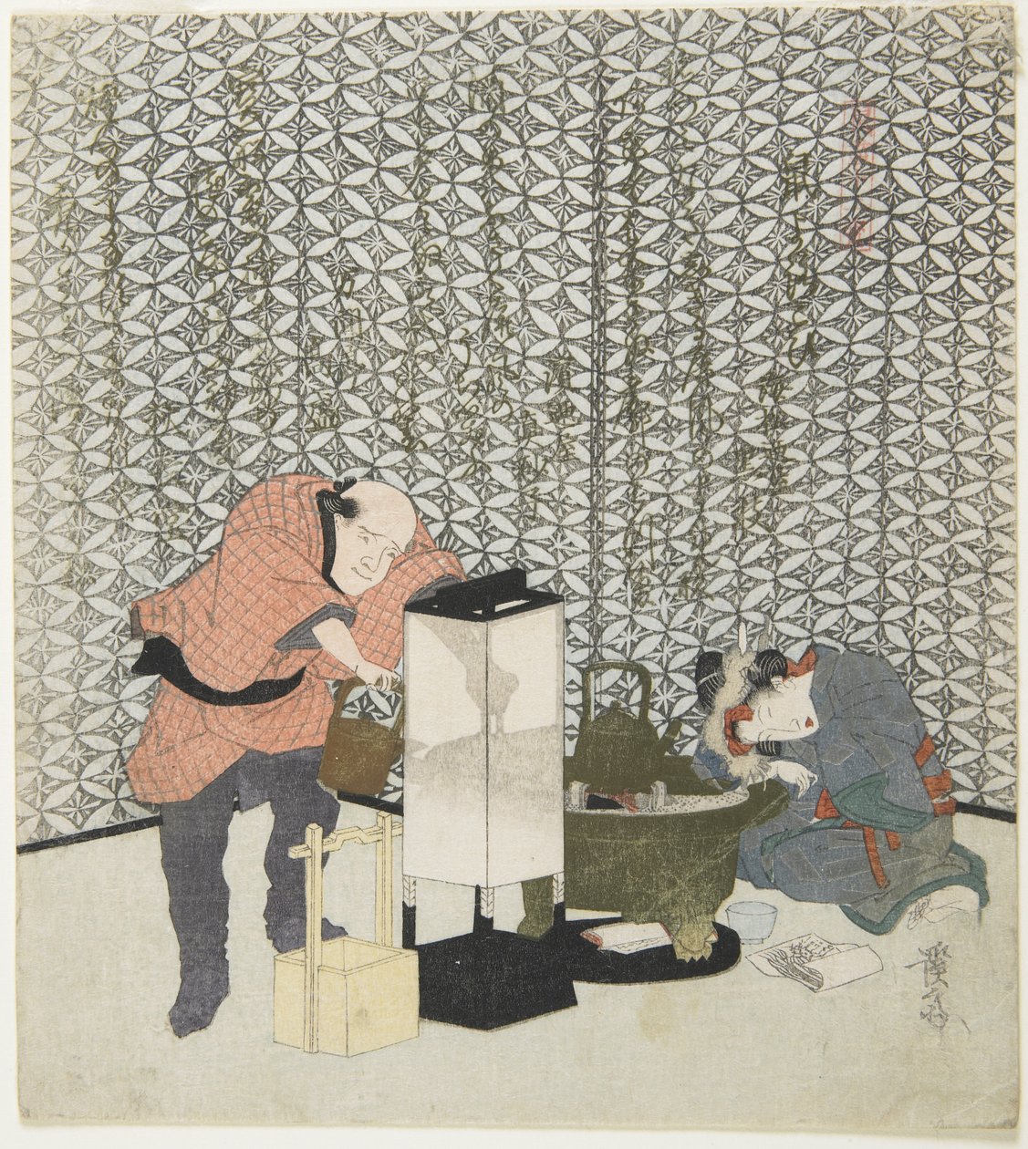 Glade rotter, 1828 av Keisai Eisen
