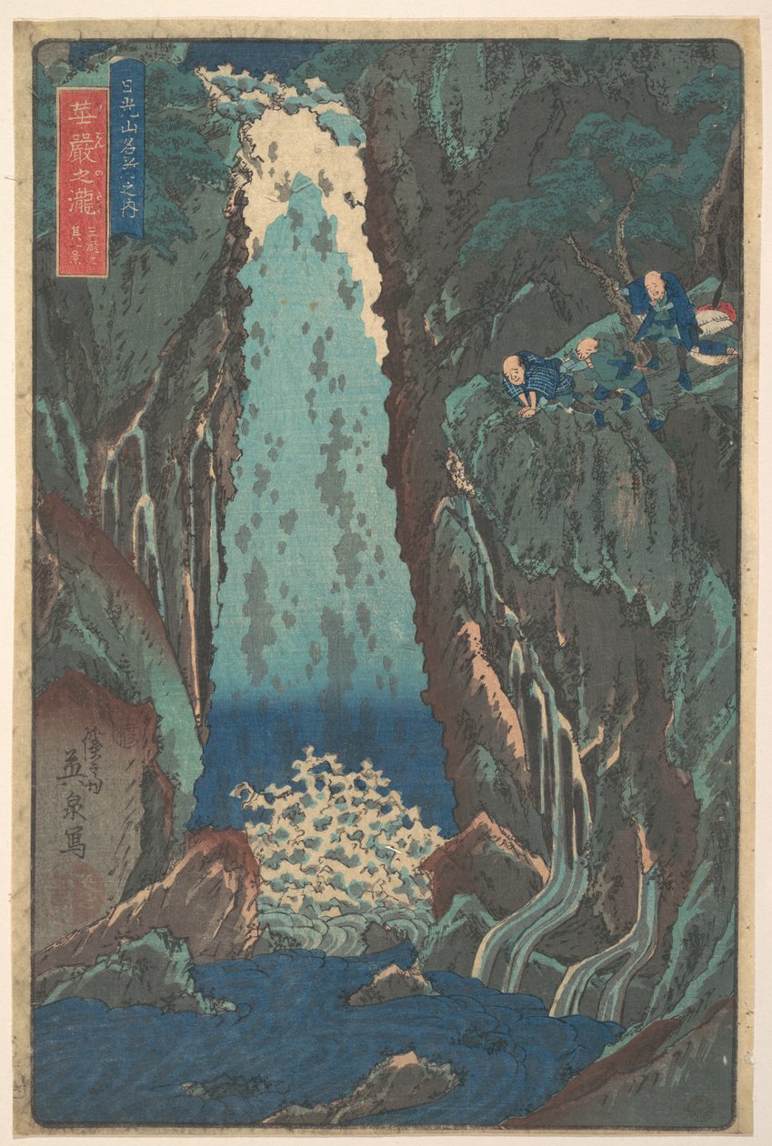 Kegonfossen av Keisai Eisen