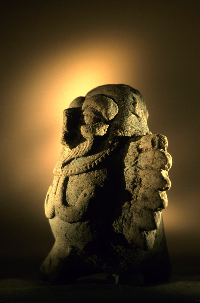Artefakt, Cancuen, Guatemala, Arthur Demarest, Tomas Barrientos, Maya, palass, Classi…, 2004 (bilde) av Kenneth Garrett