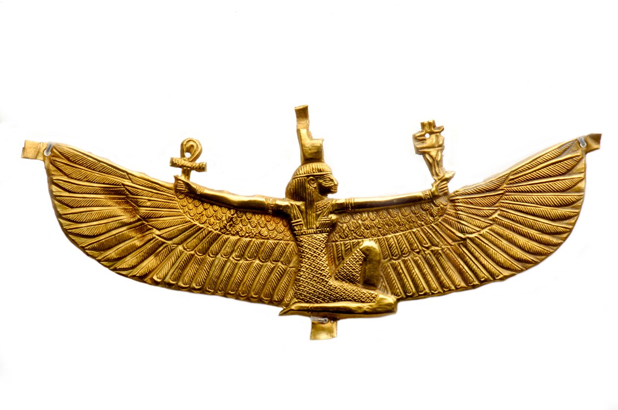 Boston Museum of Fine Art, nubisk gjenstand fra Gebel Barkal, Sudan, gull, Isis, MUSE…, 2007 (bilde) av Kenneth Garrett
