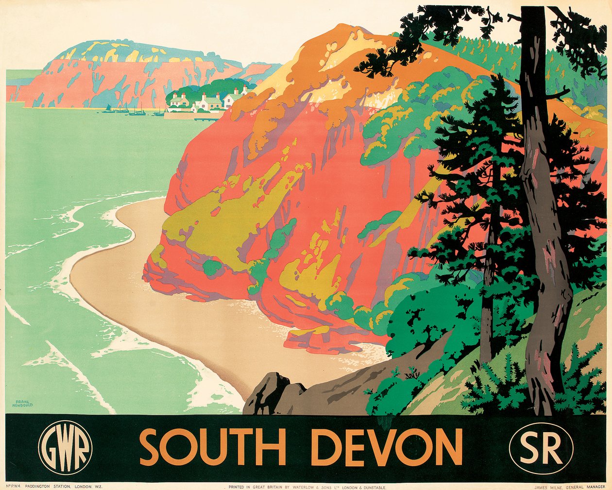 Seaton, Devon av Kenneth Shoesmith